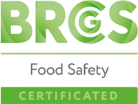 BRCGS global standards certification logo