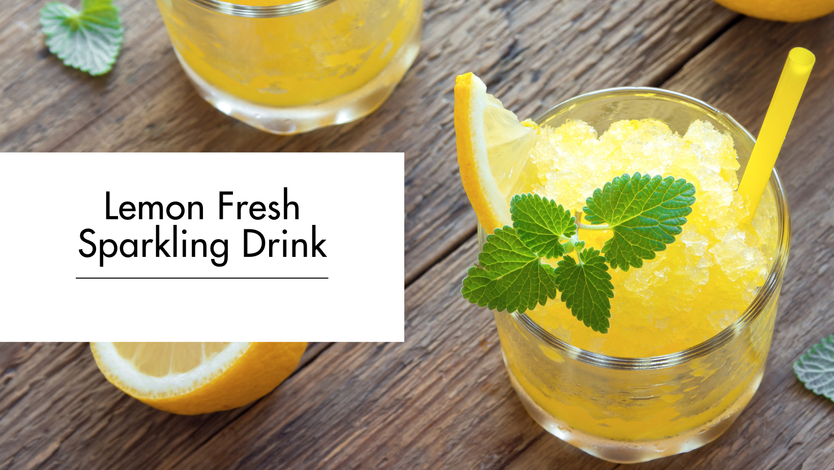 Lemon Fresh Sparkling drink