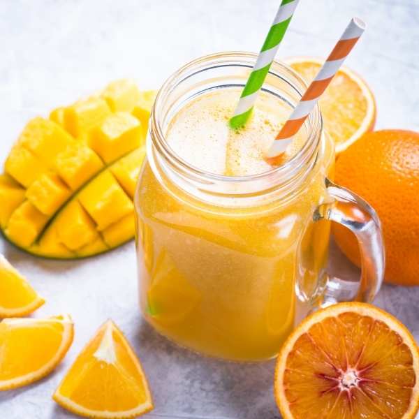 Orange Fresh & Mango recipe