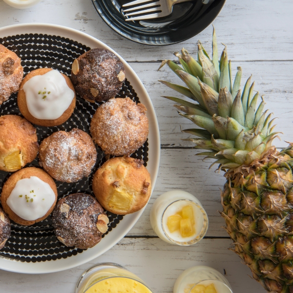 Pineapple Jam Muffin