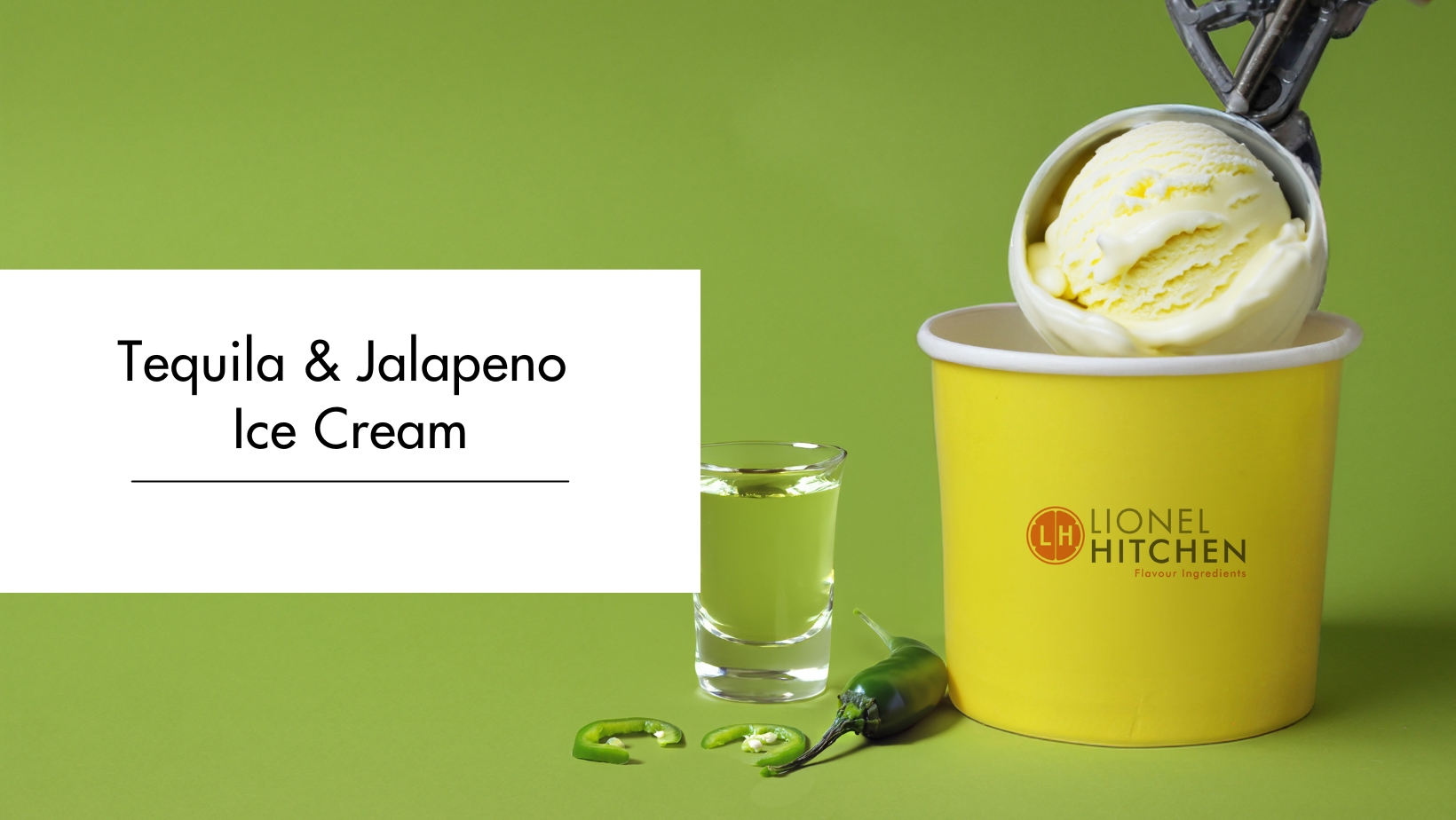 Tequila and Jalapeno Ice Cream