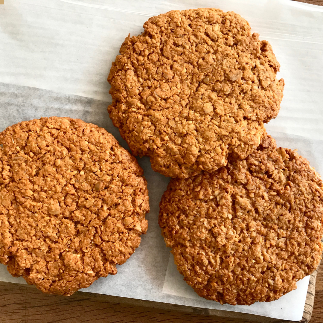 Three Anzak Biscuits